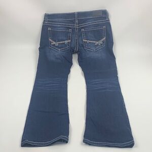 BKE BUCKLE Sabrina jeans Dark wash Flare bootcut Jeans Size 29 Stretch EUC